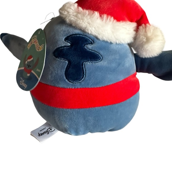 SQUISHMALLOW DISNEY’S LILO & STITCH SANTA CLAUS STITCH SZ 6.5” - Picture 3 of 15